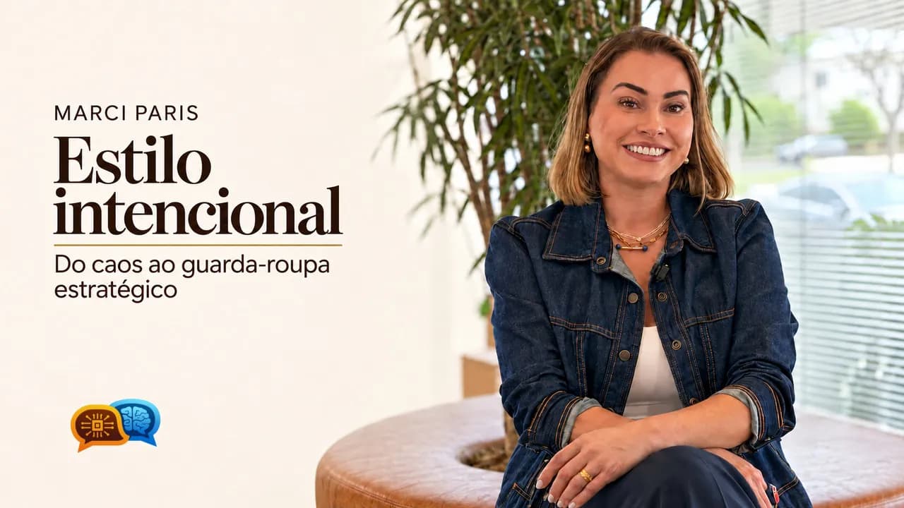 Estilo Intencional: Do Caos ao Guarda-Roupa Estratégico